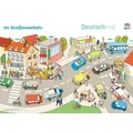 Deutschrad 1/2. Poster Wimmelbilder Klasse 1+2