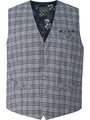 Charles Colby Herren Weste Duke Niven Blau, 4xl (xxxxl) - 70