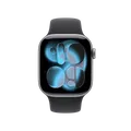 Apple WATCH Series 11 42mm GPS Aluminiumgehäuse Space Grau Sportarmband Schwarz M/L