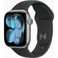 Apple Watch Series 11 GPS 42mm Space Grey Aluminium Case with Black Sport Band - M/L - Grau