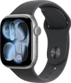 Apple Watch Series 11 GPS 42 mm Aluminiumgehäuse Sport Band Schwarz M/L