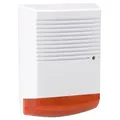 SIRENEN-ATTRAPPE MIT BLINKENDER LED