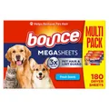 Bounce Pet Hair & Lint Guard Mega Trocknertücher 180 Stk – gegen Tierhaare