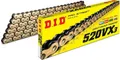 DID Kette VX3 520 (G&B) 114 Glieder offen mit Clipschloss