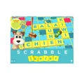 Mattel Scrabble Junior Wortspiel mit 101 Buchstaben 2-4 Spieler Alter 5-10