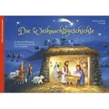 Die Weihnachtsgeschichte. Ein Folien-Adventskalender zum Vorlesen und Gestalten eines Fensterbildes