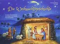 Die Weihnachtsgeschichte: Ein Folien-Adventskalender zum... | Buch | Zustand gut