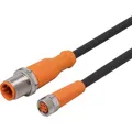 ifm Electronic EVC240 Verbindungsleitung Stecker, gerade, Buchse, gerade 0.3 m Polzahl Sensoren: 4, 4 1 St.