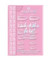 essence what the fake! PRESS-ON NAILS manicure set - cat eye Nagelpflegeset 28 Stk Nr. 02 - Cat Eye