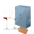 Zwiesel Glas x Dreissigacker Allround Weinglas (2-er Set), in Handarbeit mundgeblasene Weingläser, edle Kristallgläser für Weißwein, Rotwein und Schaumweine (Art.-Nr. 124288)