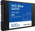 WD Blue SA510 WDS500G3B0A - SSD - 500GB - intern - 2.5" (6,4 cm) - SATA 6Gb/s - Blau (WDS500G3B0A)