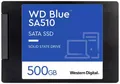 Western Digital Blue SA510 500GB Interne SATA SSD 6.35cm (2.5 Zoll) SATA 6 Gb/s Retail WDS500G3B0A