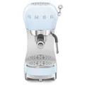 SMEG ECF02PBEU 50s Style Espresso-Kaffeemaschine Pastellblau
