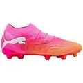 PUMA PUMA FUTURE 9 Ultimate FG Showtime Unisex Fußballschuh orange|rosa 47 EU