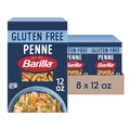 Barilla Penne Pasta Gluten Free, 12 Ounce (Pack of 8)