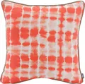 Dekokissen H.O.C.K. "Badu Batik Midnight Outdoor", orange (orange, gemustert), B:50cm H:10cm L:50cm