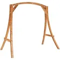 vidaXL Schaukelgestell Bugholz Massiv mit Teak-Finish 646058