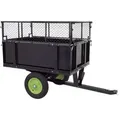 TRUTZHOLM Rasentraktor Anhänger Kippanhänger 300 kg Kippbar Mit Kupplung