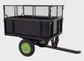 TRUTZHOLM Kippanhänger Rasentraktor Anhänger 300kg kippbar Mit Kupplung Neu