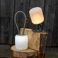 Campo Libre.® LENI I Campinglampe I flexible Outdoorlampe zum Aufhängen, Hinstellen und Montieren I dimmbare Campingleuchte I wiederaufladbar I Balkonlampe, Campinglicht, Outdoor Tischlampe