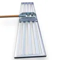SattesGrün® | XXL Profi Rasenrakel | Rakel zum Sanden, Abziehen, Levelingrake, Flächenebner, Leveler, Lawnleveling 100x26 cm (ohne Stiel)