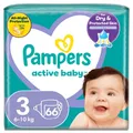 8001090950659 Pampers Active Baby Rozmiar 3, 66 pieluszek, 6-10 kg Pampers
