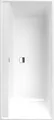 Villeroy & Boch VB Collaro Badewanne 1800 x 800 mm Einbauausführung, Chrome Stone White