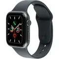 Apple Watch Series 6 40 mm Aluminiumgehäuse space grau am Sportarmband schwarz [Wi-Fi]