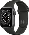 Apple Watch Series 6 40mm GPS Sportarmband schwarz - Zustand akzeptabel
