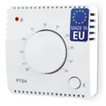 ELEKTROBOCK PT04 Raumthermostat 230V Aufputz | Präzise Temperaturregelung für Infrarot- & Elektroheizungen, Heizlüfter & Fußbodenheizung | Energiesparend mit automatischer Nachtabsenkung