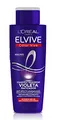 L'Oreal Paris Violet Shampoo Matizer mit Orangeneffekt, für gefärbtes, blondes, gebleichtes oder friesisches Haar, Elvive Color Vive, Sparpackung mit 1 Einheiten x 200 ml
