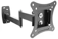 RICOO TV-Wandhalterung TV Monitor Wandhalterung 13"-29" bis 25 Kg S1211, (bis 29 Zoll, VESA 75x75 und 100x100, 1-tlg., 25Kg Aufnahme, von13" bis 29" (33-74cm) Bildschirm Diagonale, bis 20° neigbar, bis 180°schwenkbar, ausziehbar Wand Halterung)