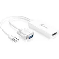 j5Create VGA to HDMI + Audio (HDMI, 17.60 cm) (JDA214)