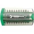 1/4" (6,3mm) Bit-Box 21-teilig