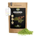 alphazoo Seealgenmehl 250 g für Hunde – natürliches Jod aus Ascophyllum nodosum – Ergänzungsfuttermittel Hund – fein gemahlen, reich an Mineralstoffen & Ballaststoffen – ohne Zusätze, Made in Germany
