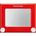 Joustra Zeichentafel/Zaubertafel TELECRAN ORIGINAL, rot