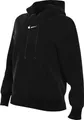 Nike Damen Phnx Fleece Std Po H Kapuzenpullover, Black/Sail, S
