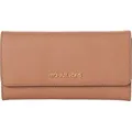 Michael Kors Jet Set Travel 35S8GTVF7L Lange Lederbrieftasche für Damen - Braun