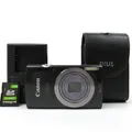 Tested ✅ - Canon IXUS 162  20.0 MP 8x Zoom Digital Camera - Black