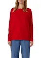 s.Oliver Pullover in Rippstruktur mit Fledermausärmeln