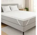 Dreamstar, Topper Easy Dream, ergonomischer Matratzentopper, Kaltschaum - H2/H3/H4/H5, 5 cm hoch, Kaltschaum, rutschfest, Bezug waschbar - für Matratzen und Boxspringbetten