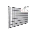 Fa-Bausysteme Doppelstabmatte 6/5/6 Anthrazitgrau Höhe: 1830 mm