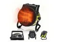 TroniTechnik® KH-502 Keramikheizer Heizlüfter Heizung 2.000 Watt, Tragegriff, PTC Keramik, stufenlose Thermosteuerung