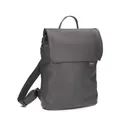 Zwei Damen City-Rucksack Mademoiselle.M MR13 Tagesrucksack 7 Liter, gepolstertes Laptopfach, Magnet-Verschlussklappe, Hauptfach mit Reißverschluss, Rückenpolsterung, klassisch-elegant (rock)