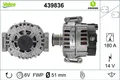 Lichtmaschine Generator Valeo für Mercedes Vito / Mixto 2009 - 2014 439836