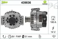 VALEO 439836 Generator für MERCEDES-BENZ