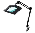 Semplix LED Arbeitslicht - LED Lupen-Lampe 3D Linse 189 x 157 mm / Tischklemme