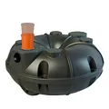 Abwassersammelgrube Flacher Fäkalientank Abwassertank DIBT-Zulassung 1500 L