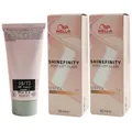 Wella Shinefinity Glaze Warm 2 x 60 ml 09/73 Caramel Milk Tönung Set