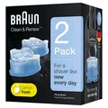 BRAUN Clean & Renew CCR 2 Reinigungskartuschen für Rasierer, 2 St.